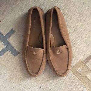 Coach Suede Driving Shoes